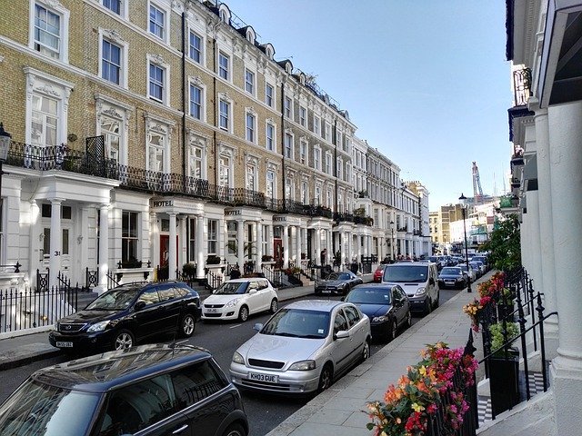 a typical london street